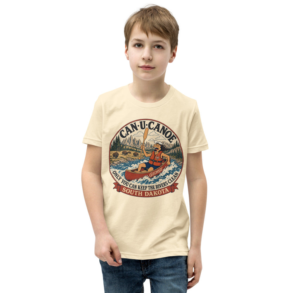 George’s South Dakota Junior River Keeper Youth Tee in Natural
