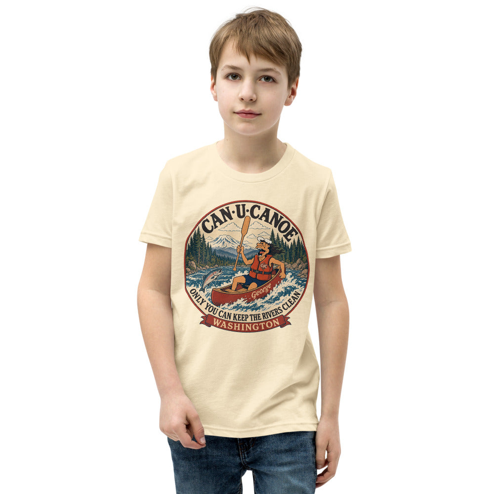 George's Washington River Badge youth tee