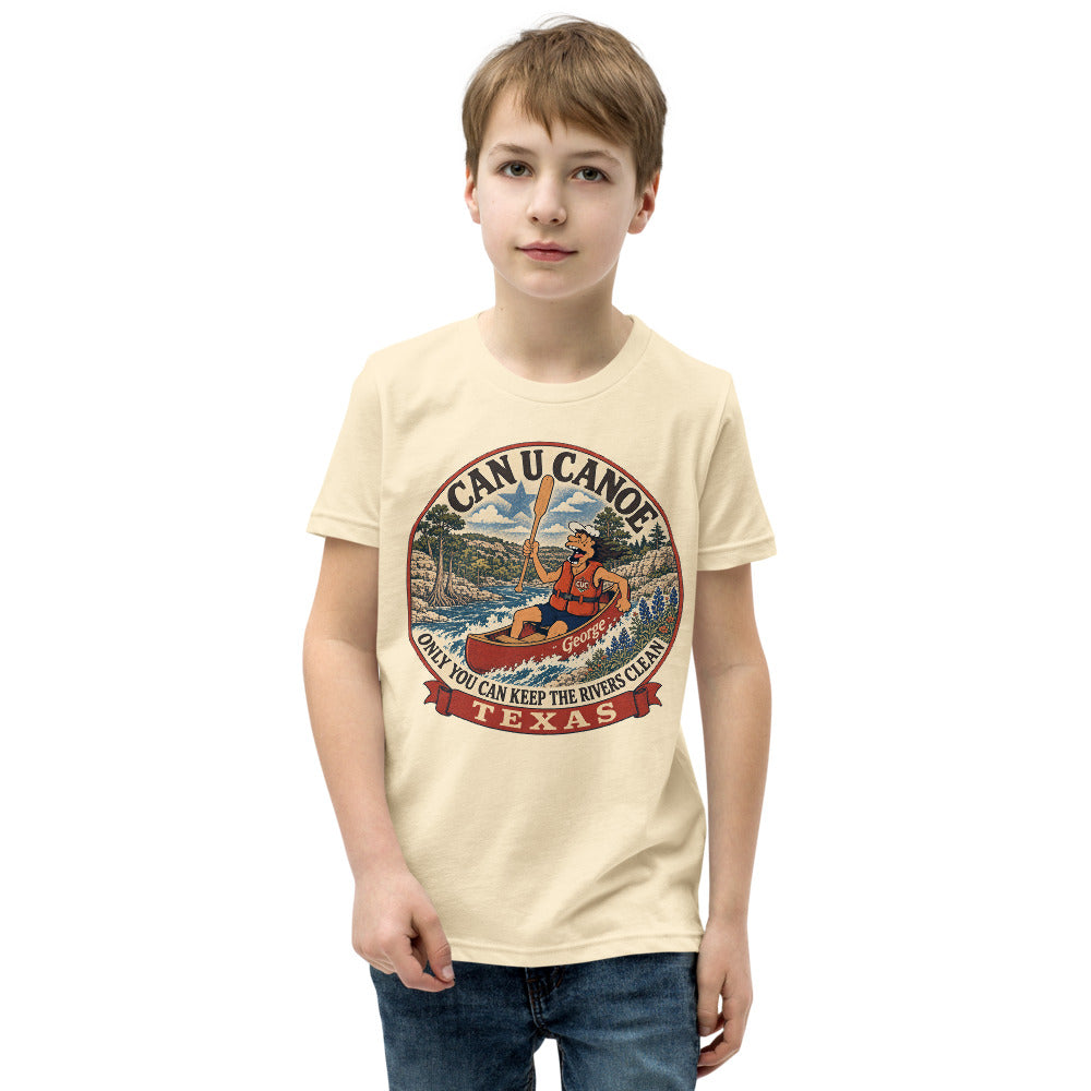 George's Texas River Badge youth tee