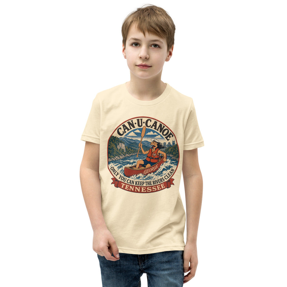George's Tennessee River Badge youth tee - Natural
