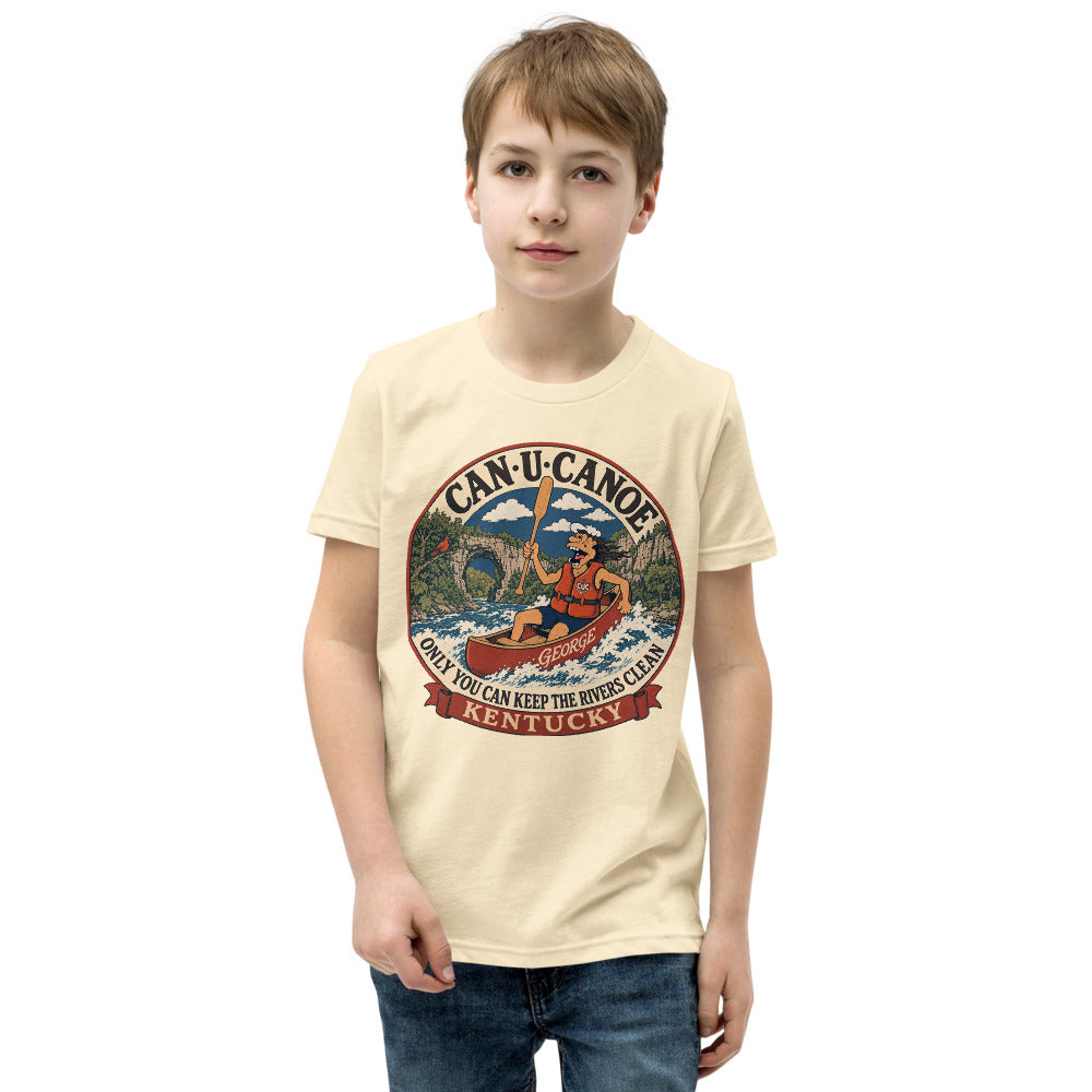 George's Kentucky River Badge youth tee - Natural