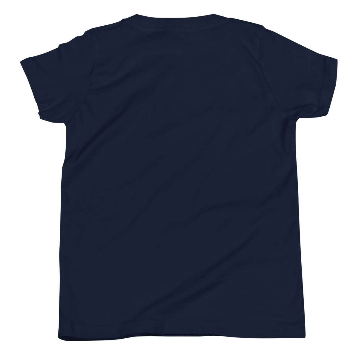 Junior River Rangers Youth Tee — Pink Canoe Edition | Navy | back | newest girl pledge-card artwork