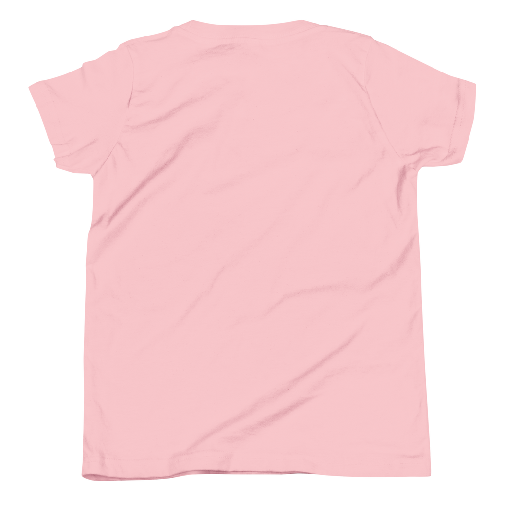 Junior River Rangers Youth Tee — Pink Canoe Edition | Pink | back | newest girl pledge-card artwork